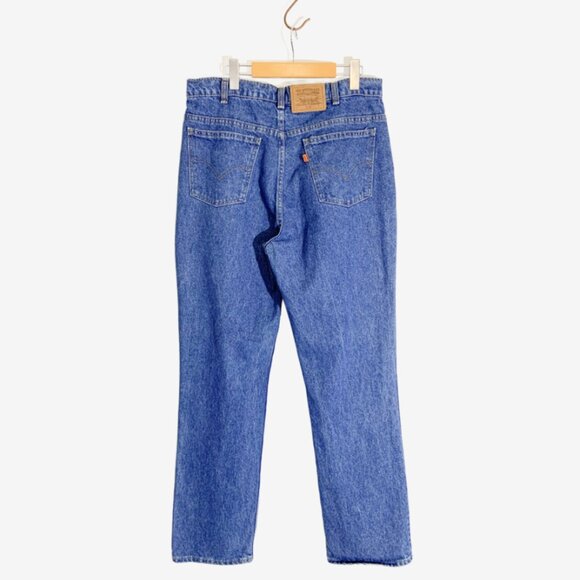 LEVI’s 619s Faded Medium Wash Jeans with Leather Patch Label / 34 waist / Medium - Picture 2 of 6